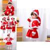 Adorable Kids' Christmas Santa Claus Cosplay Costume Xmas Party Fancy Dress Outfit