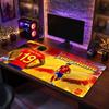 Tappetino per Mouse Grande Personalizzato Lamine Yamal, Stampa Testo Nome Personalizzato, Tappetino da Scrivania Antiscivolo con Logo Calcio, Regalo per Gamer
