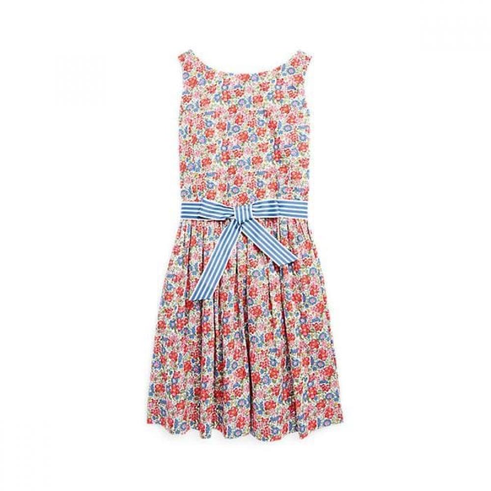 

Polo Kids Girls Floral Cotton Poplin Dress Cwpodrsg3d20594999 14