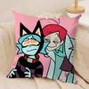 Psychocuties Mimi Cushion Cover Soft Plush Fabric DoubleSided Printed Sofa Cushion Cover for All Seasons Home Decor Gift