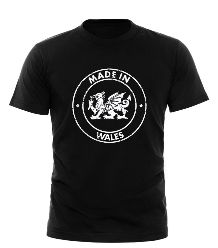 

Made In Wales TSHIRT Welshman Country Nationality Nation Welsh Gift All Sizes Unisex T-Shirt L