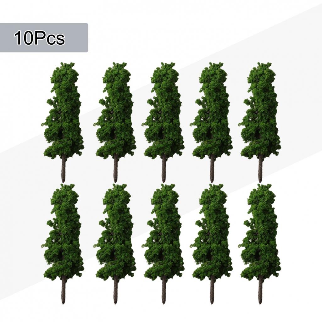 Train Model Trees Railway Architectural Plastic Diorama Display Supplies