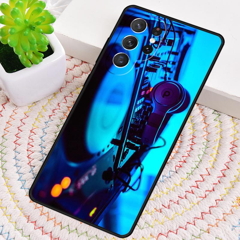 Electronic Music DJ Controller Mixer Soft Phone Case for Samsung Galaxy Note 10 Pro S26 Ultra S23 S24 FE S25 S21 S22 PLUS Cover