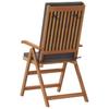 Garden Chair 6 Pcs Brown and Grey 57 X 71.5 X 104 Cm