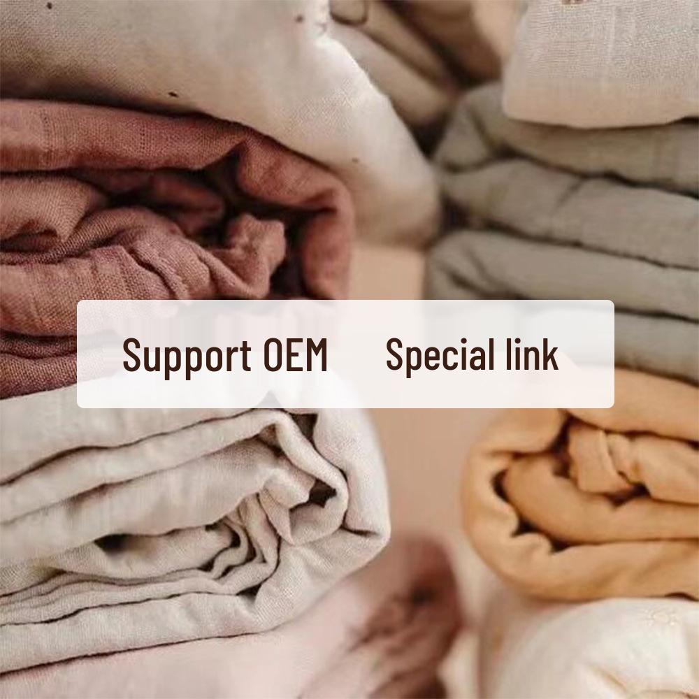 Handmade Cotton Muslin Hanging Crib Organizer – Baby Toy & Diaper Storage Bag