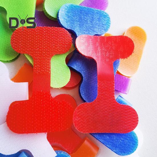 10 Pcs Write-on Cord Labels Cable Tabs Reusable Cable Organizer Nylon Hook And Loop Cable Labels Electrical Cables Identification Tabs for Home