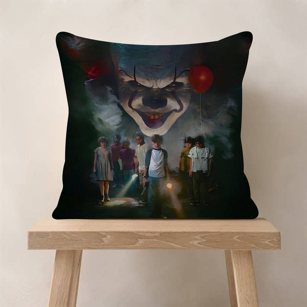 Horrorfilm It Pennywise Clown Personalisierte Bilder Text Heimdeko Kissen Haushaltsgeschenke 45x45cm