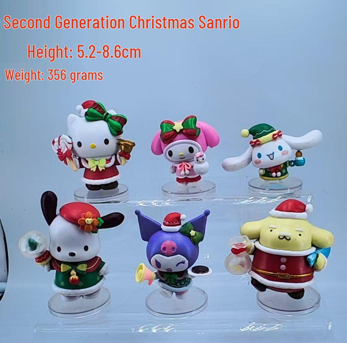 6 Styles Night Sky Party My Melody & Friends Sanrio Figure Ornament