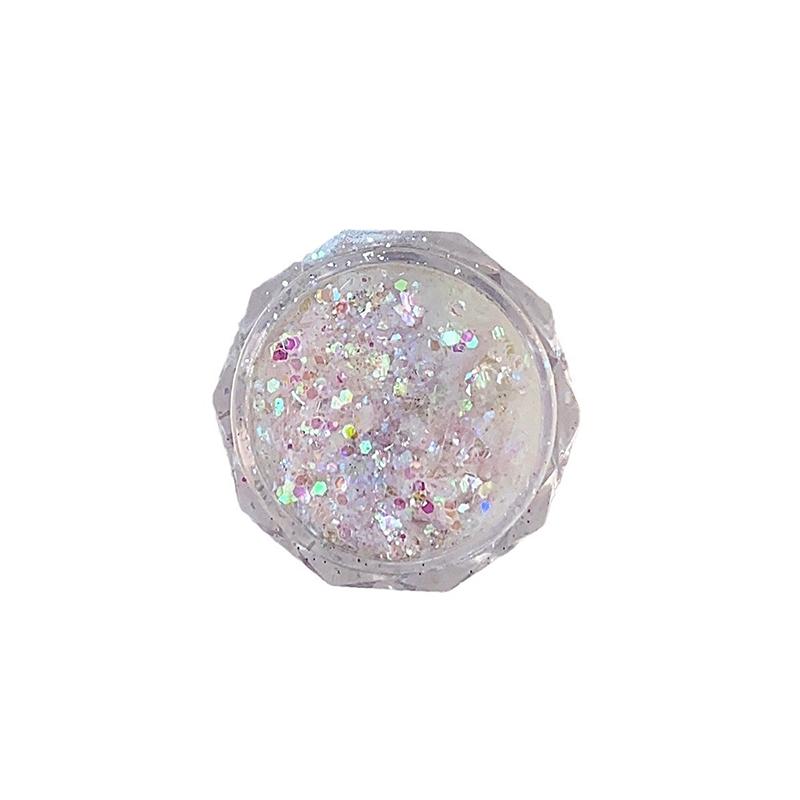 1/4Pcs Aurora Laser Nail Art Glitter Sequins Net1G Ultra-Thin Irregular Mermaid Flakes For Uv Gel Polish Manicure Decorations