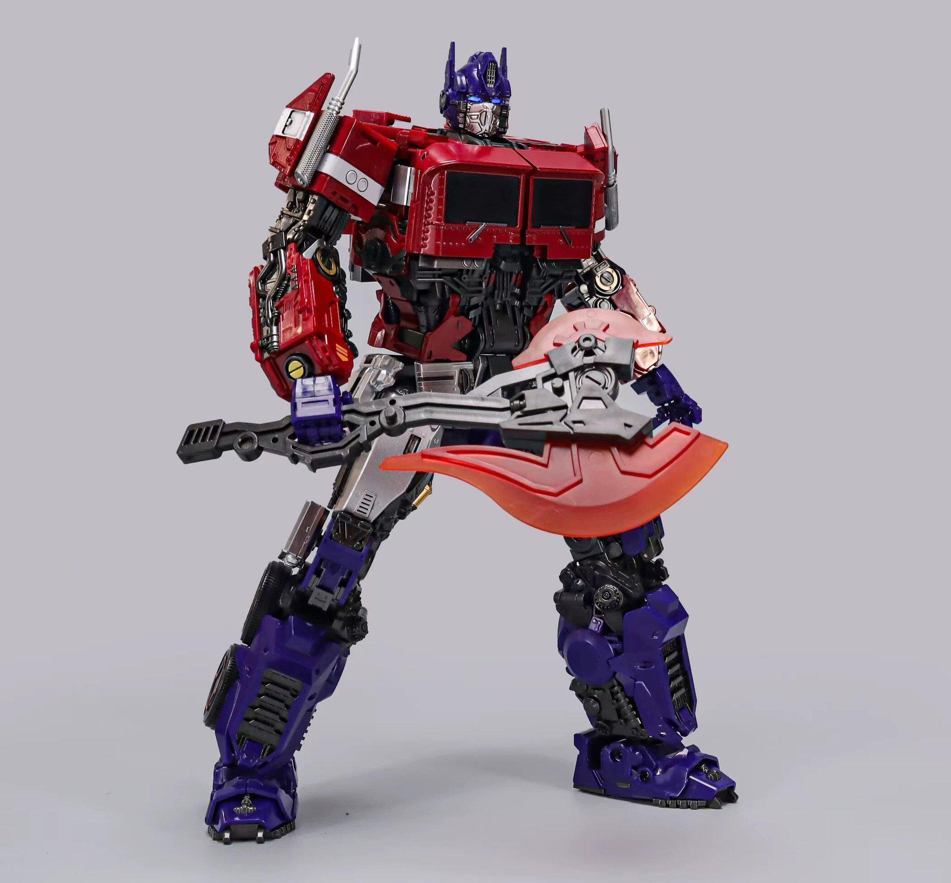 Tianyi Model DM01 Yellow Jacket Optimus Prime Transformable Alloy Toy