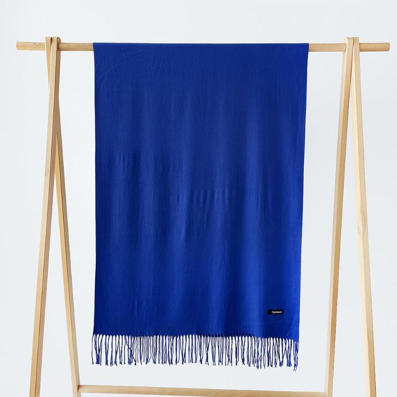 Autumn and winter new monochrome scarf cashmere scarf men and women couples scarf versatile shawl