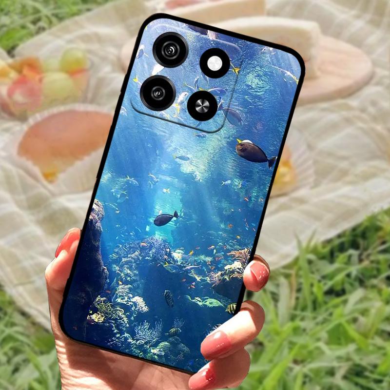 Für ZTE Blade A55 Hülle Weiche Silikon TPU Handyhülle Für ZTE Blade A35 Z2453 Stoßfeste Rückabdeckung A35 A55 Schutzhülle Funda