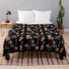 Instrumental Music Throw Blanket