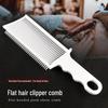 Plastic Pompadour Fade Barber Comb: Convenient Flat Top Clipper & Styling Tool for Home Haircuts