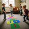 Dětská digitální hrací podložka s pružinami, ekologická dětská puzzle hračka, pěnová spojovací podlahová podložka