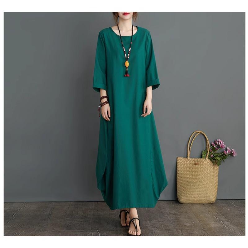 Summer Plus Size Long Dress