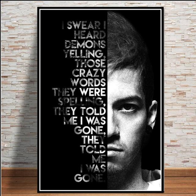Twenty One Pilots Music Band Malba na plátně Umělecké plakáty a tisky Nástěnné obrazy pro dekoraci obývacího pokoje Home Decor Plakat