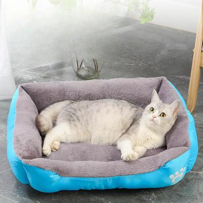 Dog's and Cat's Nest Warm Winter Pet Bed Large Dog Sofa Cushion Pet Supplies Warm Sleeping Bag Long Plush Soft Pet Bed Calm Bed