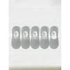 5 Pairs of Men's Summer Thin Mesh Breathable Invisible Low Help Suction Sweat Shallow Mouth Non Slip Socks