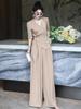 Women Summer Top Wide Leg Pants Outfit Fashion Slimming Designer Two Piece