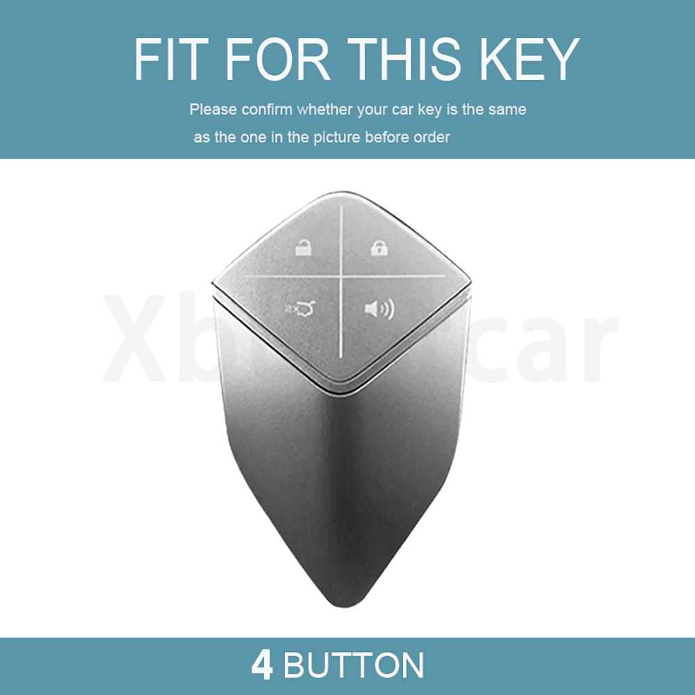 Auto Keyless Remote Protection Shell Fob Holder For Changan    Deepal S07 S7 Sl03 Car Key Case Cover Accessories