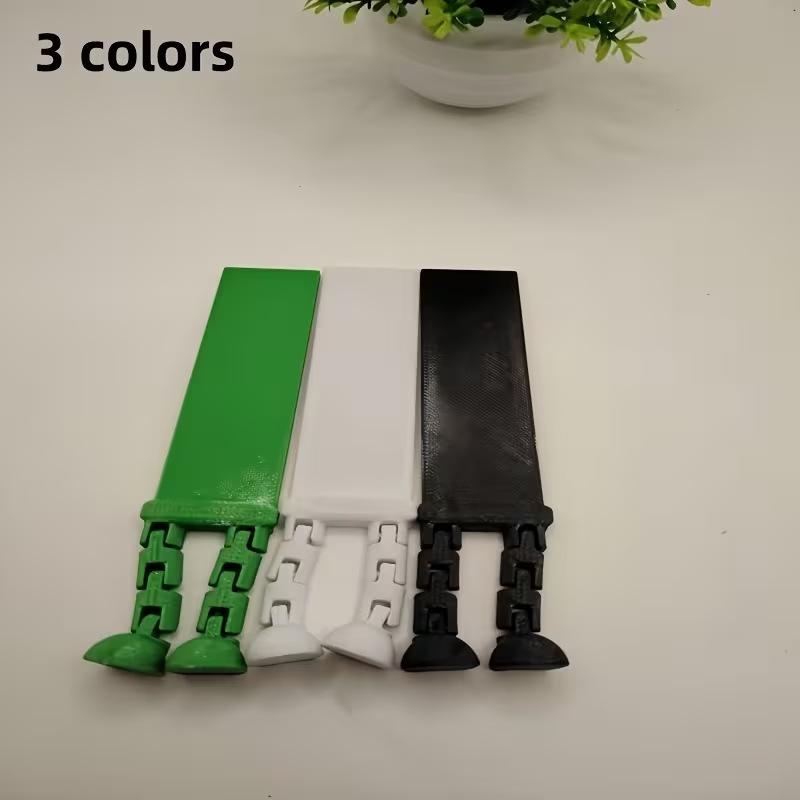 Generic 3D Printed Articulated Leg Bookmark Fun Office Cultural Gift Collectible Stationery For Book Lovers And Office Workers