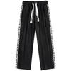 Dark Sweatpants Men's Trend Loose Sports and Leisure Guochao Hip-hop Straight Wide-leg Trousers