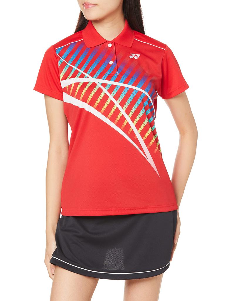 YONEX Tennis Game Sunset Red Size S Women's Shirt, (496),