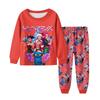 Children's Fashion Suit Skirt Round Neck Long Sleeve Top Pants