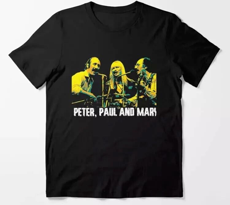 Peter Paul and Mary Peter Yarrow Paul Stookey Mary Travers T Shirt AR831 XXXXL
