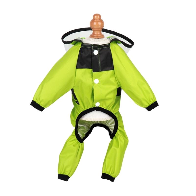 FourSeason Pet Raincoats Outdoor Windproof Raincoats Waterproof Rainsuit for Dog