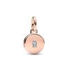 Rose Gold Series 925 Silver Cake Butterfly Cattle pendant Charm Bead Fit Bracelet Jewelry For Annversary Gifts