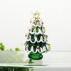 Cartoon Glass Christmas Tree Ornament Colorful Figurines Collectibles  Desktop