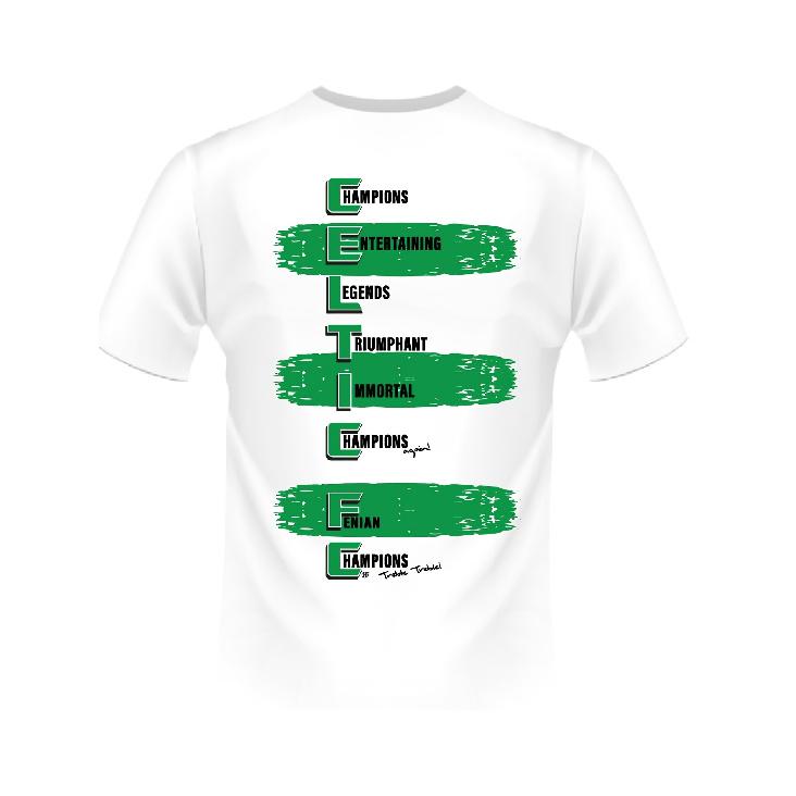C-el Tic FC GreenWhite T-shirt C-el Tic Rebel S