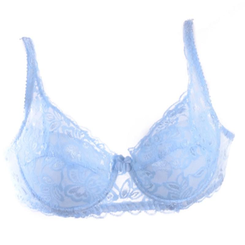 Women's Bra Underwire Push Up Padded Thin Lace Bra
