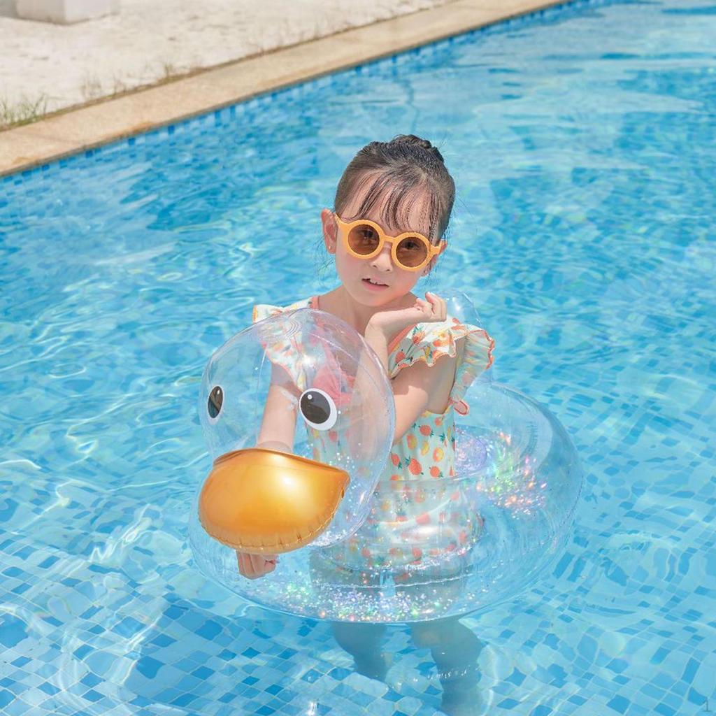 Inflatable Swimming Float Ring Flexible Lightweight for Pool Summer Beach