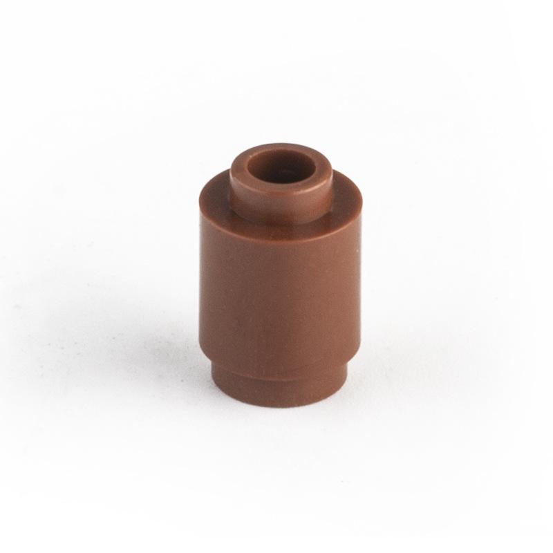 50pcs Bulk Small Particle 3062 MOC Building Block 1x1 Brick Cylindrical Accessories Building Blocks Castle Toys