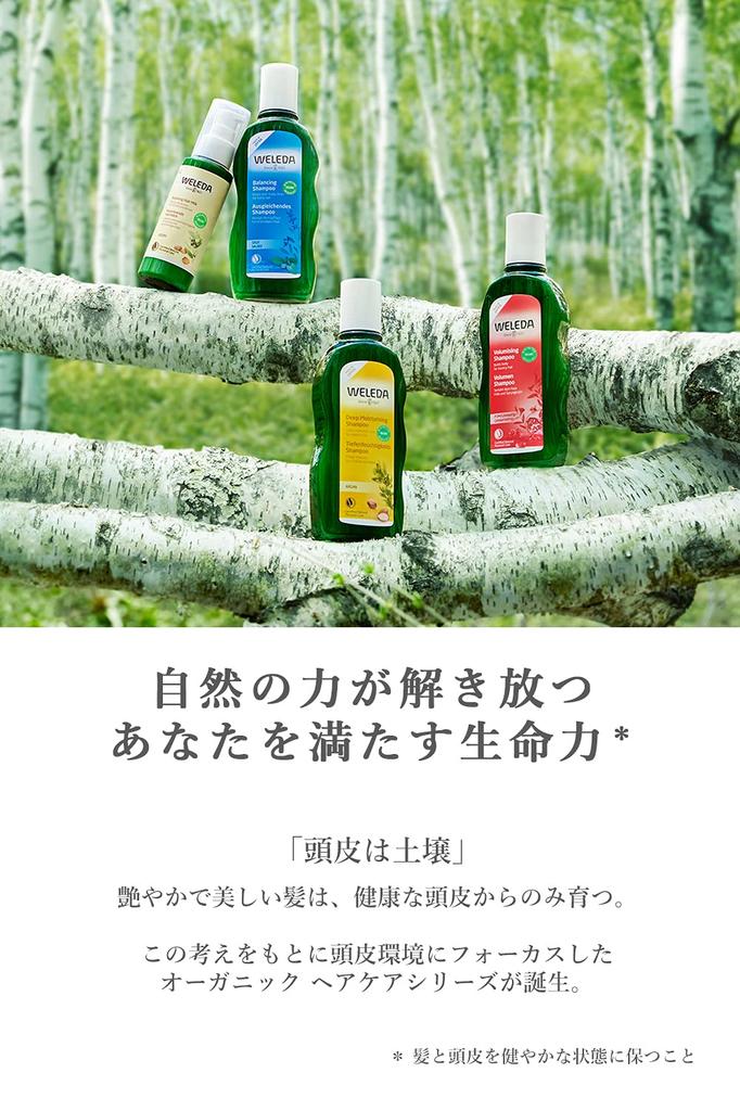 WELEDA Rosemary Dry Scalp Reduces Stickiness and Cooling Clear Herbal Naturally Derived Organic [Official] Shampoo, 115mL, Leave-in Shampoo,