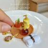 Creative Miniature Bathroom Toiletries Set Resin Figure Doll House Accessories With Fine Detail For Scene Decoration