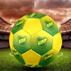 Defensa y Justicia Indoor Soccer Ball Colorful All Ages Size 5 Machine Stitched PVC Competition Ready Durable High-Bounce