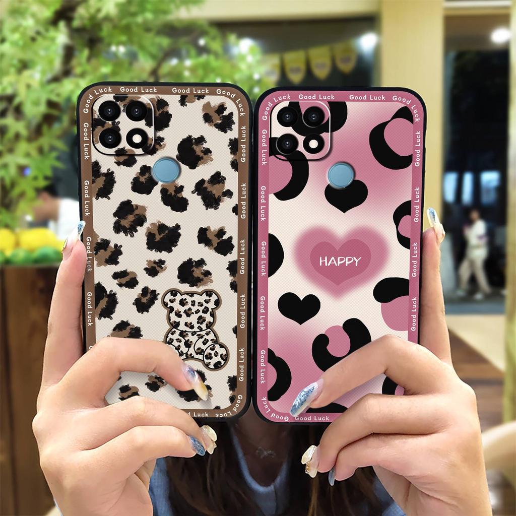 Back Cover Silicone Phone Case For OPPO A15 4G/A15S/A35 2021 Full Wrap Dirt-resistant Fashion Design Shockproof Cover
