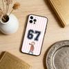 Six Seven-67   Soft Silicone Black Cover,Phone Case For iPhone 17,16,15,14,13,12,11 Plus,Pro Max,XS