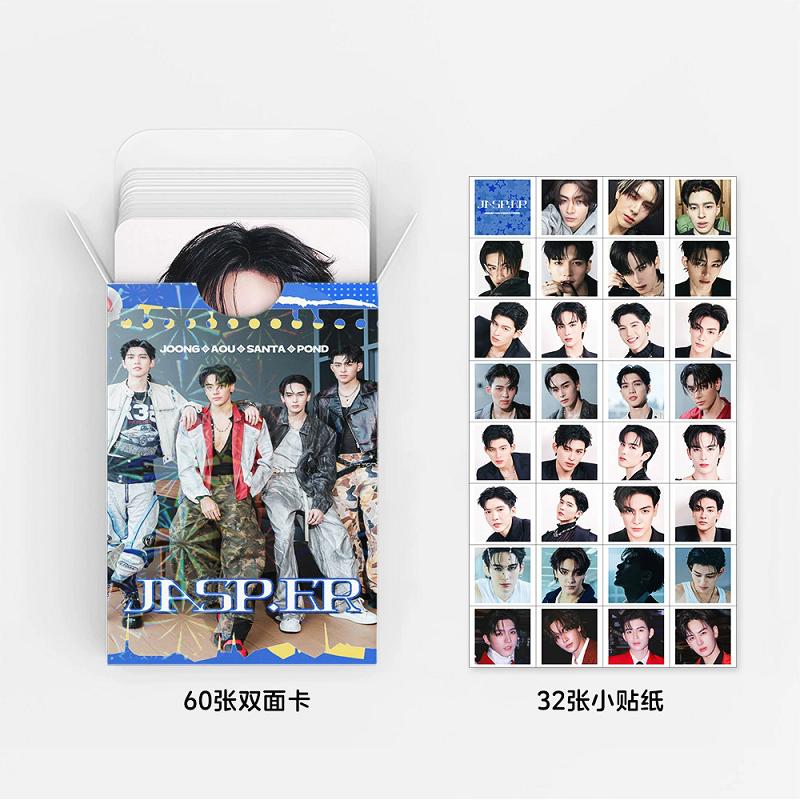 92PCS JASP.ER Photocards Double-Sided LOMO Cards - HD Printed Collectible Stickers Perfect Gift for Fans