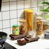 Wooden Display Stand Square Wood Modern and Stylish Wood Stand For Home Decoration Organizer Rack for Aromatherapy Candle