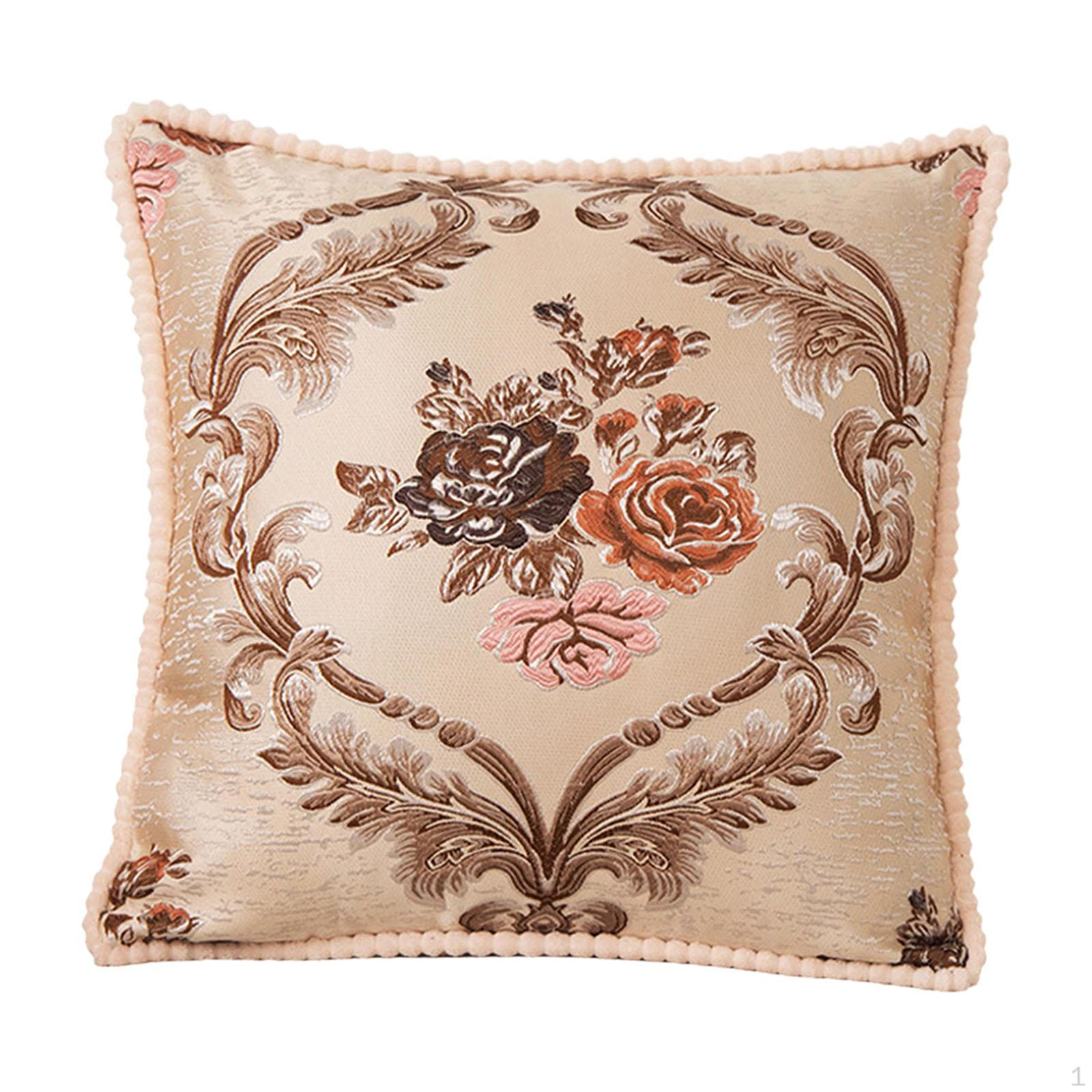

Европейский декоративный чехол для подушки, квадратный чехол для подушки, цветочный дизайн для спальни, автомобиля Style G