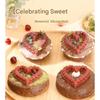Easy Releases Baking Molds Raspberry Design Silicone Materials for Creating Realistic Cake Decorations and Multipurpose Use