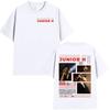 2025 Summer Rapper Junior H Sad Boyz Music Album T Shirt Unisexs Hip Hop Retro Unisex Pop Music 100 Pure Cotton Printed Tshirt