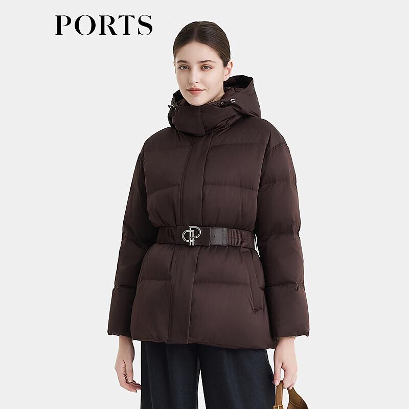 

Женская куртка из гусиного пуха с отстегивающимся капюшоном PORTS S