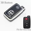 For Toyota Rav4 Land Cruiser Camry Aqua Prado Corolla Prius 2 3 4 Buttons Tpu Car Key Case Cover Keyless Remote Fob 2013 2014