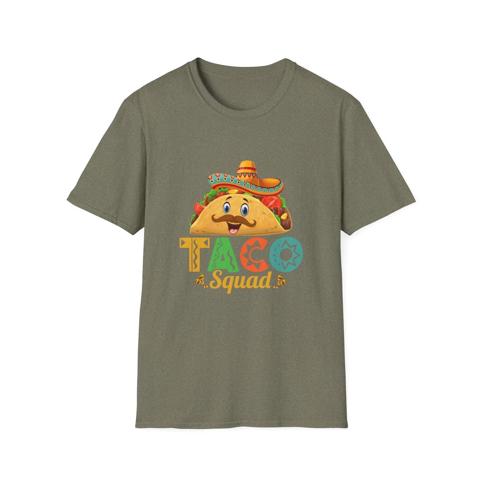 Taco Squad Shirt Mexican Family Fiesta Mexican Famous Food Taco Lovers L